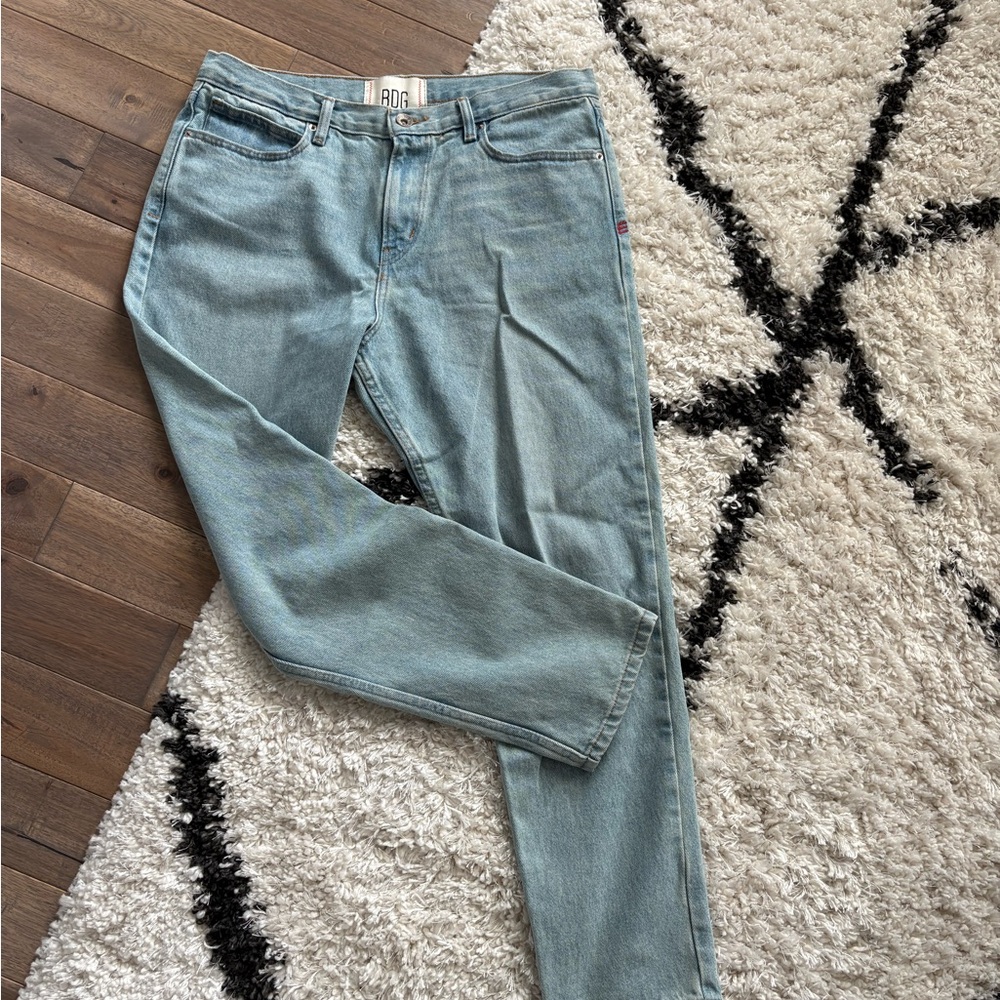 BDG light washed cropped Jeans